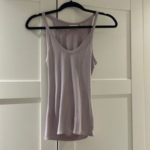WILFRED Aritzia open back tank top